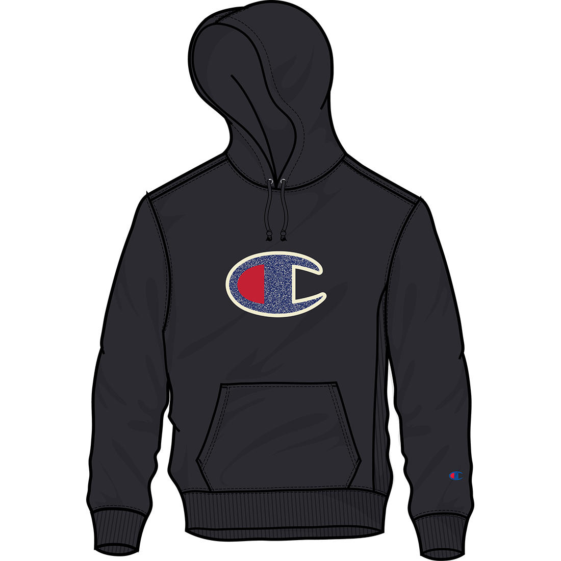 Men's Reverse Weave Po Hood