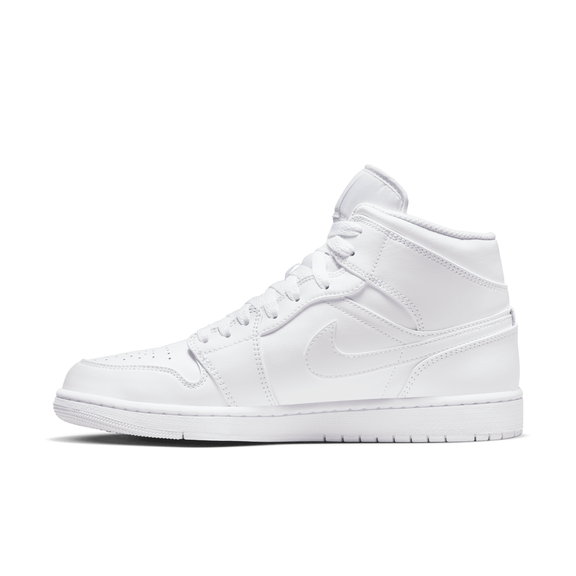 Men's Air Jordan 1 Mid "Triple White"