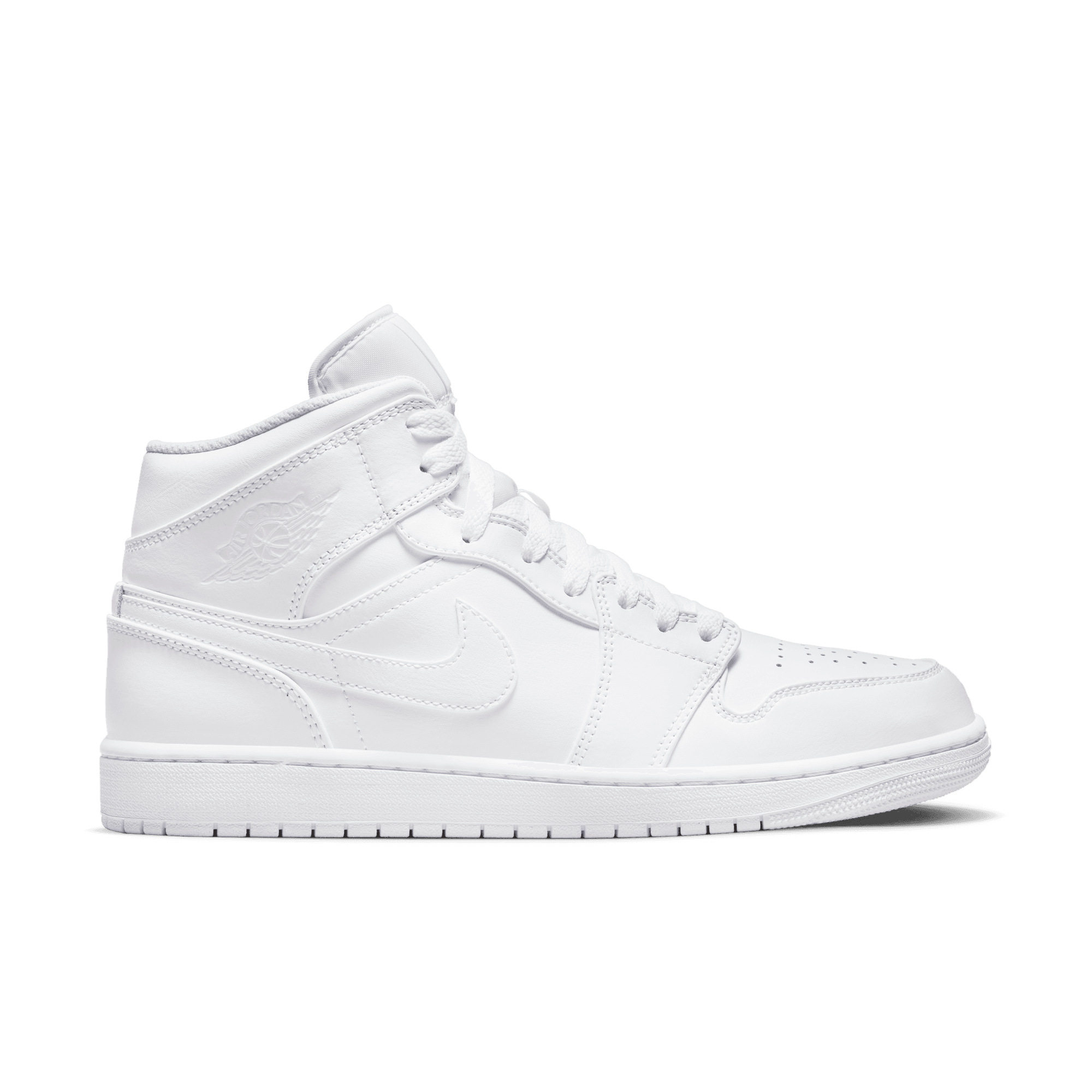 Men's Air Jordan 1 Mid "Triple White"