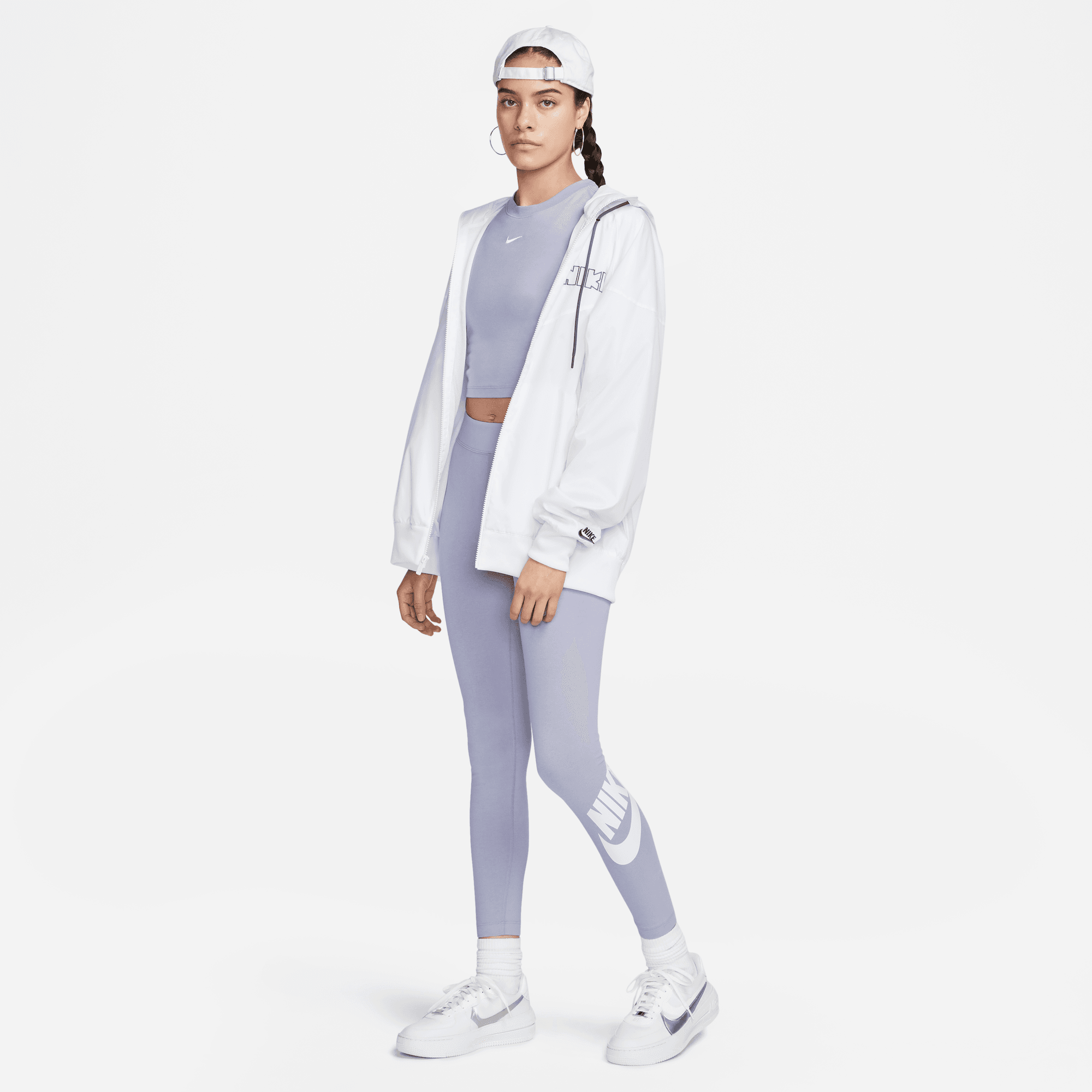 Women's Nike Sportswear Essential High-Waisted Logo Leggings