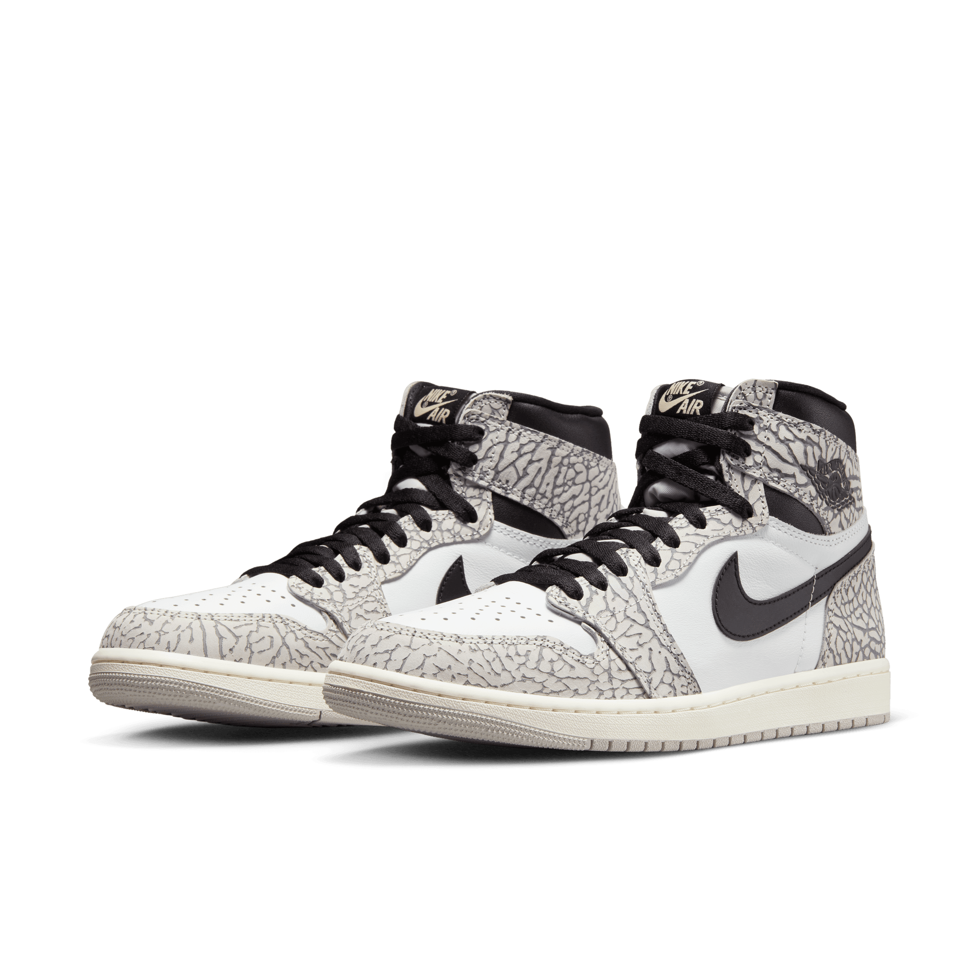 Men's Air Jordan 1 Retro High OG "White Cement"