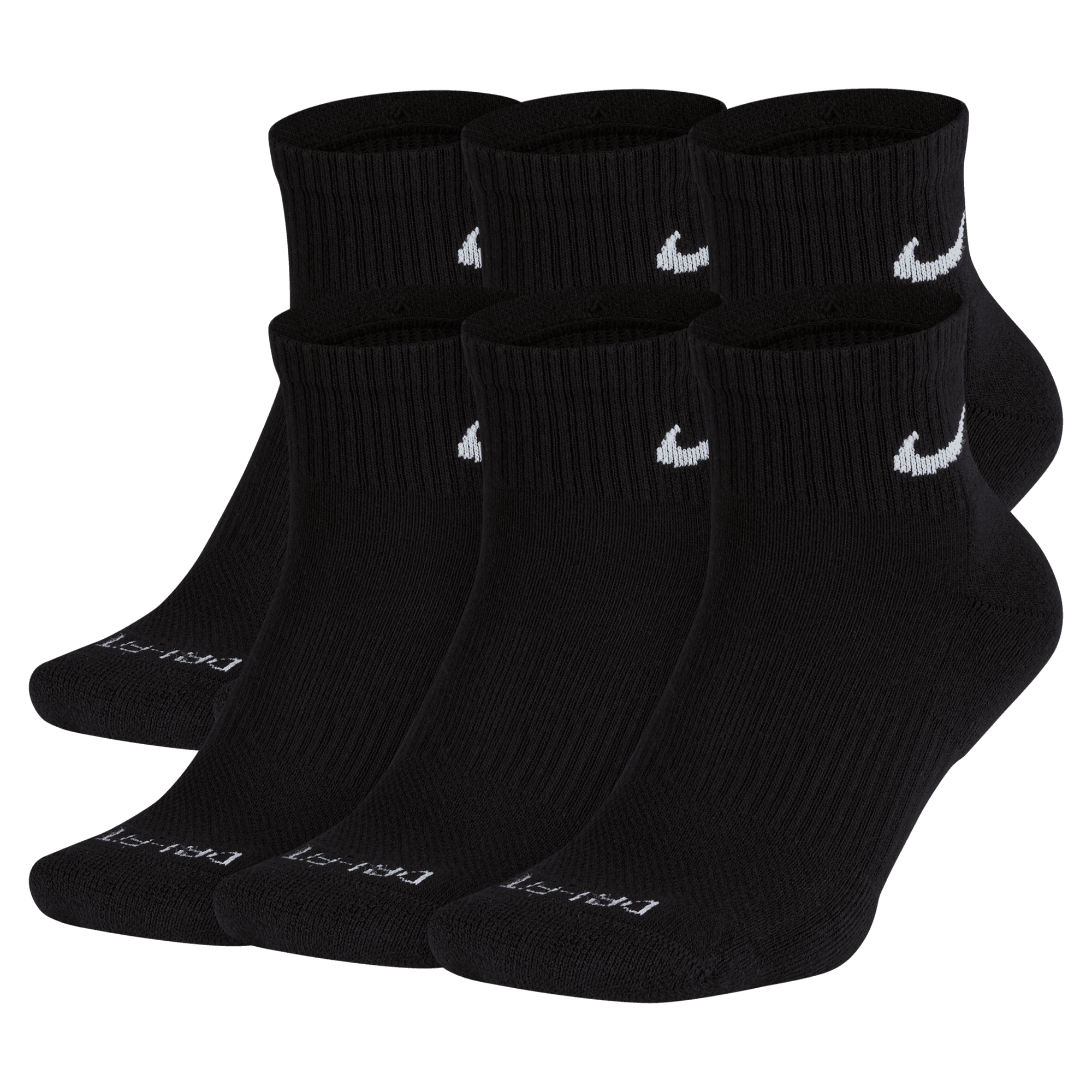 Nike Everyday Plus Cushioned Training Ankle Socks (6 Pairs) "Unisex"