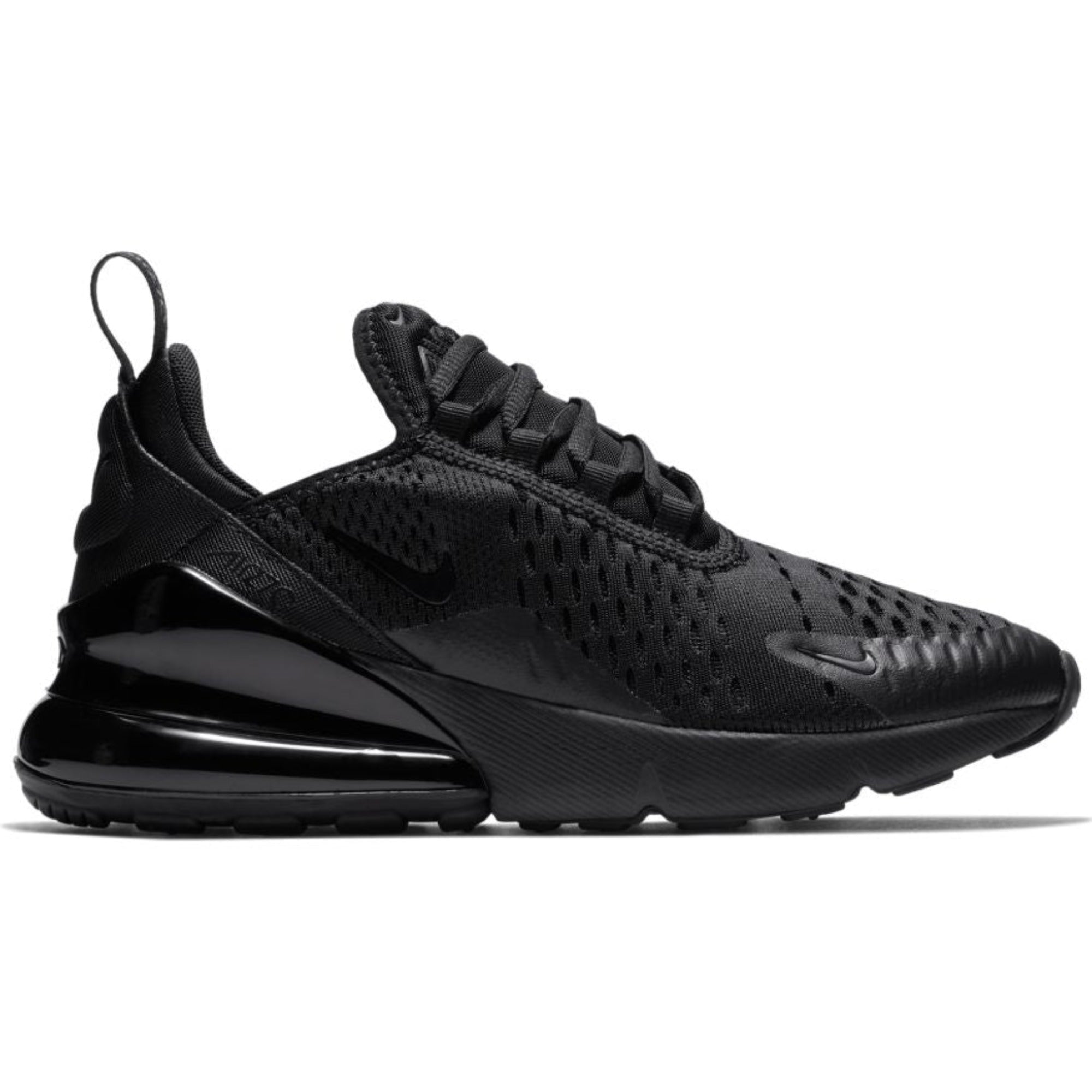 Big Kids' Nike Air Max 270 "Triple Black"