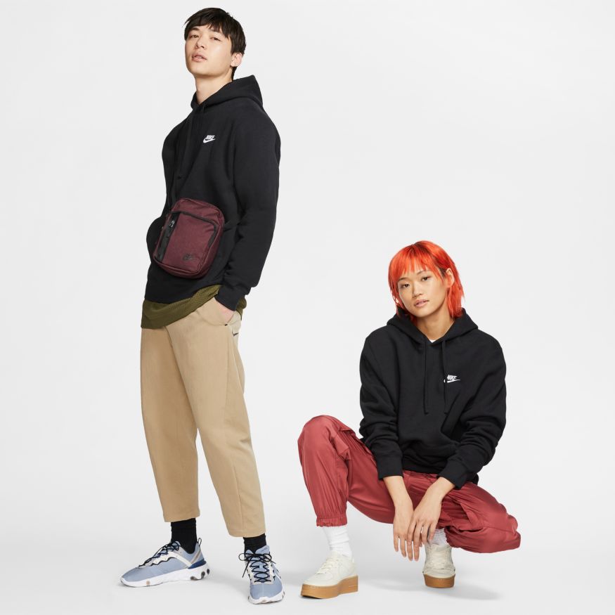 Men's Nike Sportswear Club Fleece Pullover Hoodie "Black"