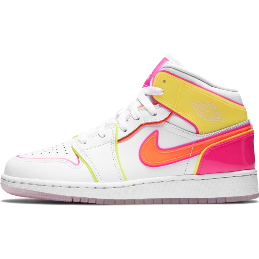 Big Kids' Air Jordan 1 Mid "Edge Glow"