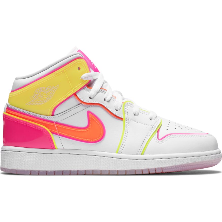 Big Kids' Air Jordan 1 Mid "Edge Glow"