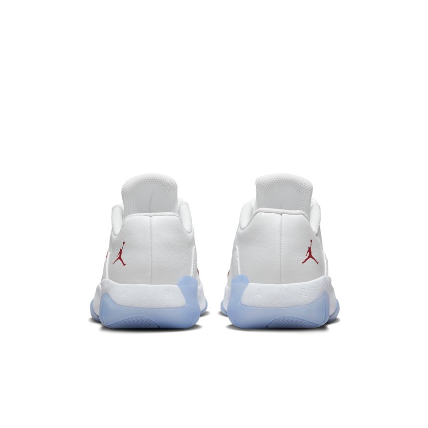Big Kids' Air Jordan 11 CMFT Low "White Gym Red"