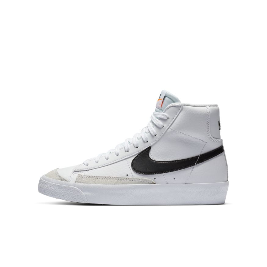 Big Kids' Nike Blazer Mid '77 "White Black"