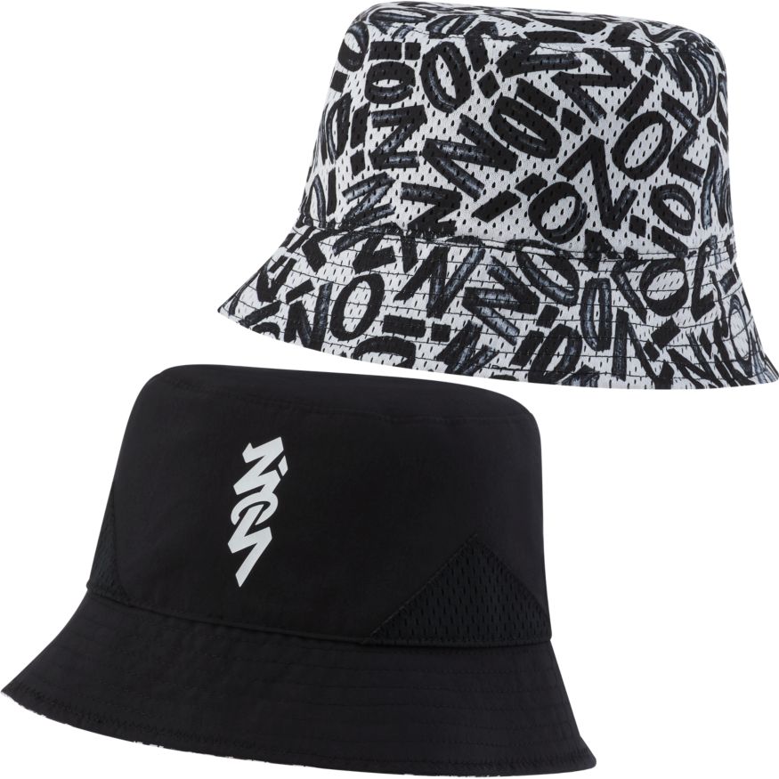 Zion Graphic Reversible Bucket Cap "Black White" (Unisex)