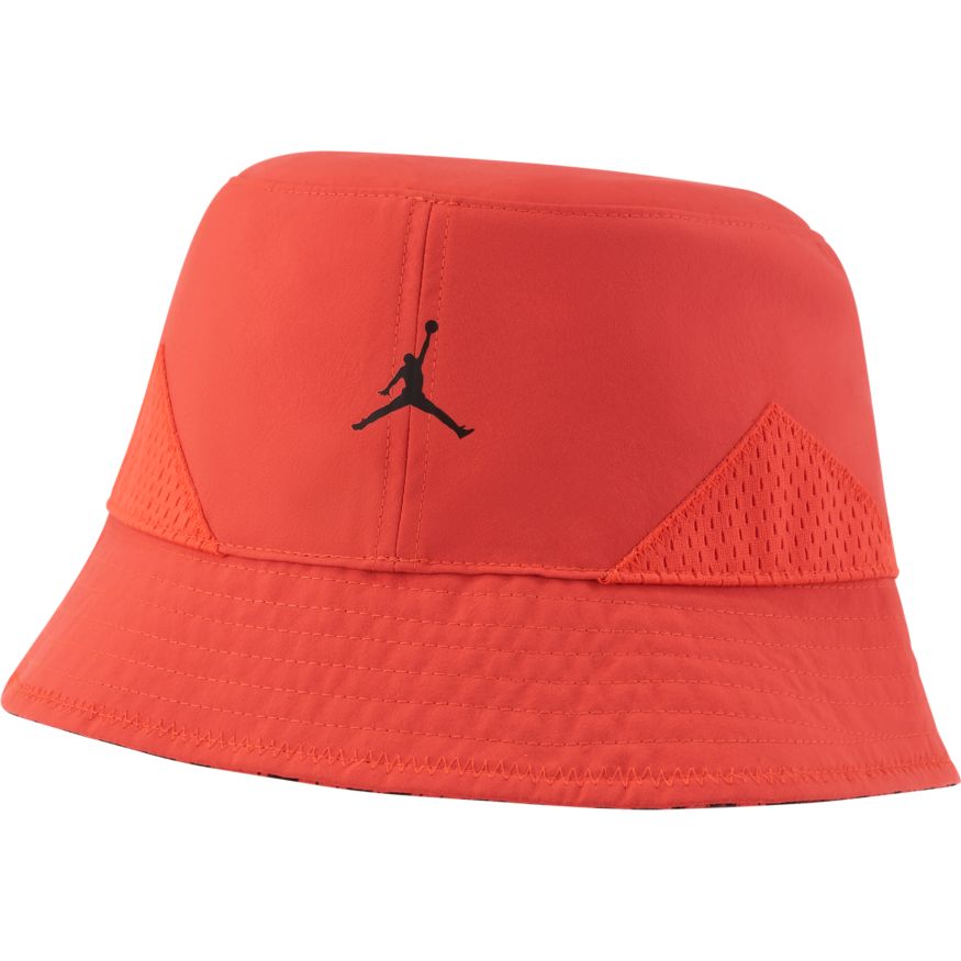 Zion Graphic Reversible Bucket Cap "Black Orange" (Unisex)