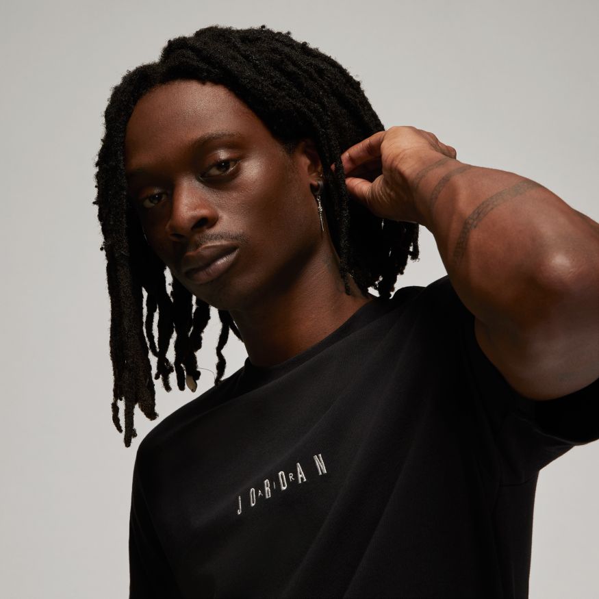 Men's Jordan Air T-Shirts "Black"