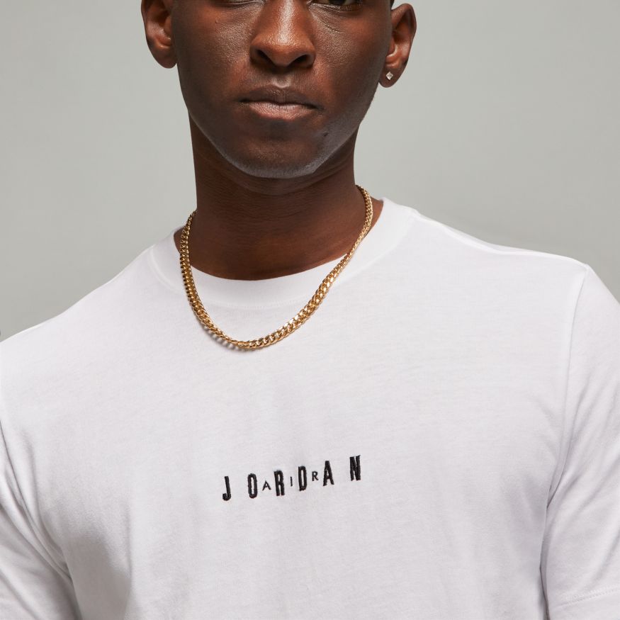 Men's Jordan Air T-Shirts "White"