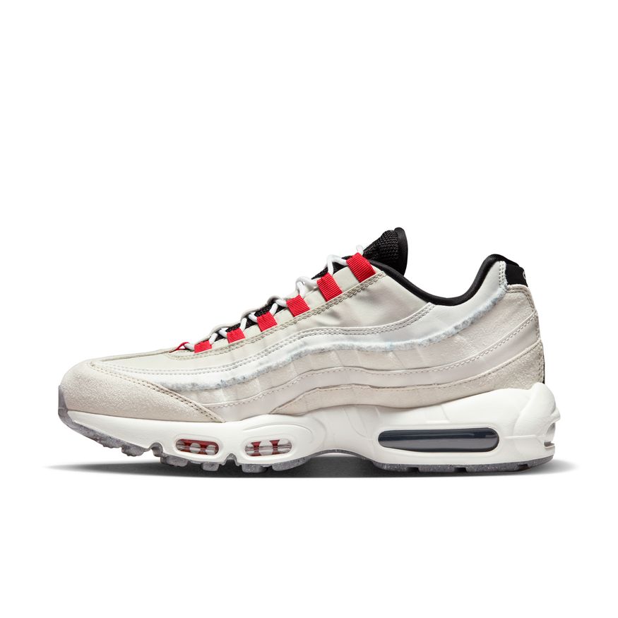 Men's Nike Air Max 95 SE "Light Bone Habanero Red"