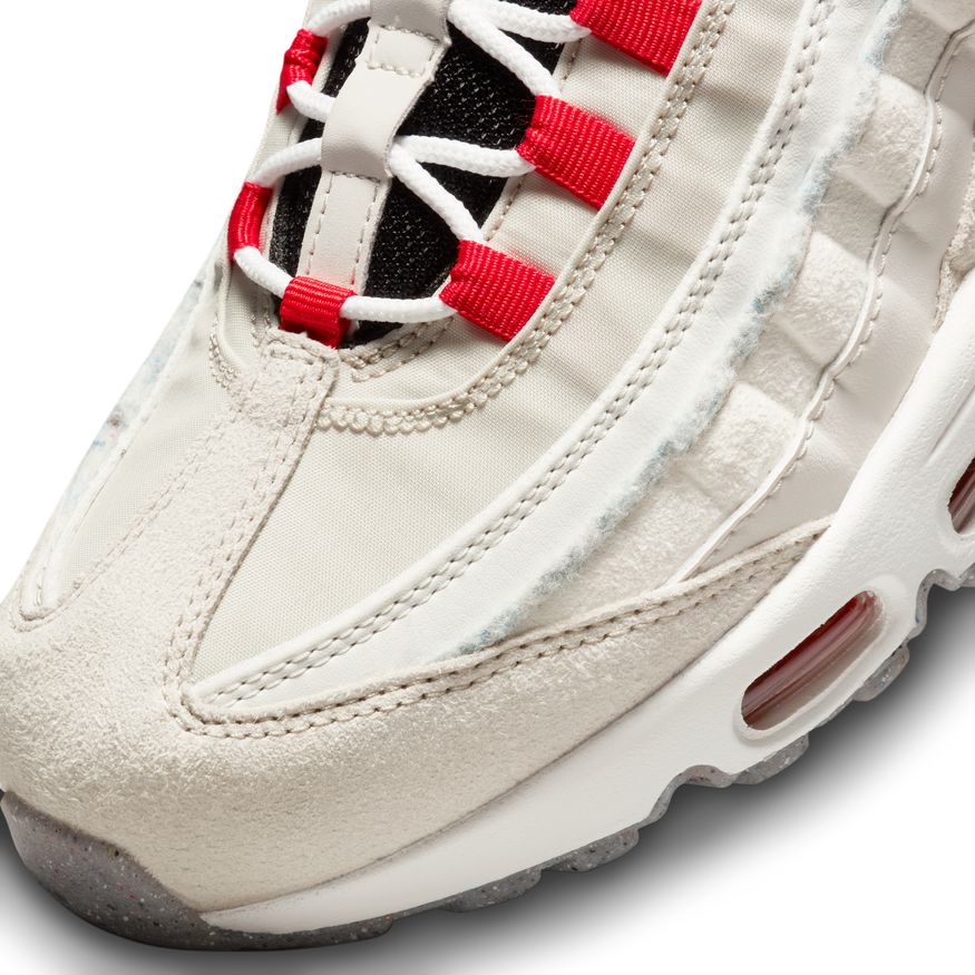 Men's Nike Air Max 95 SE "Light Bone Habanero Red"