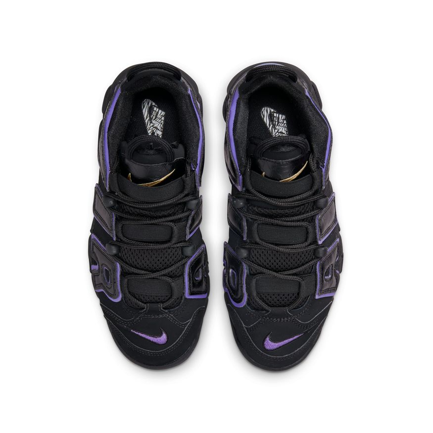 Big Kids' Nike Air More Uptempo "Black Action Grape"