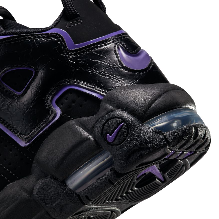 Big Kids' Nike Air More Uptempo "Black Action Grape"