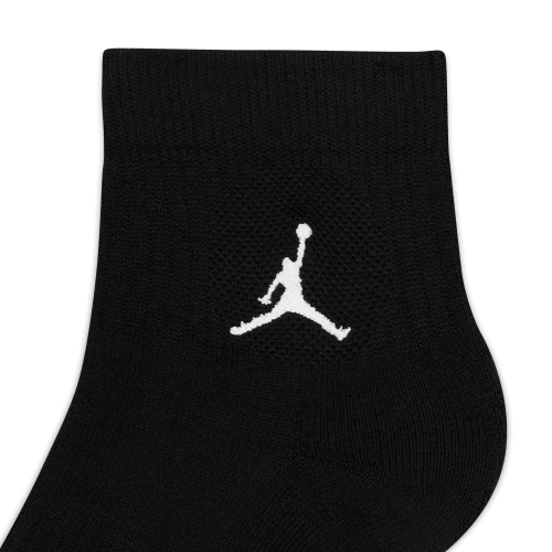 Jordan Everyday Ankle Socks 3 Pairs "Black White" (Unisex)