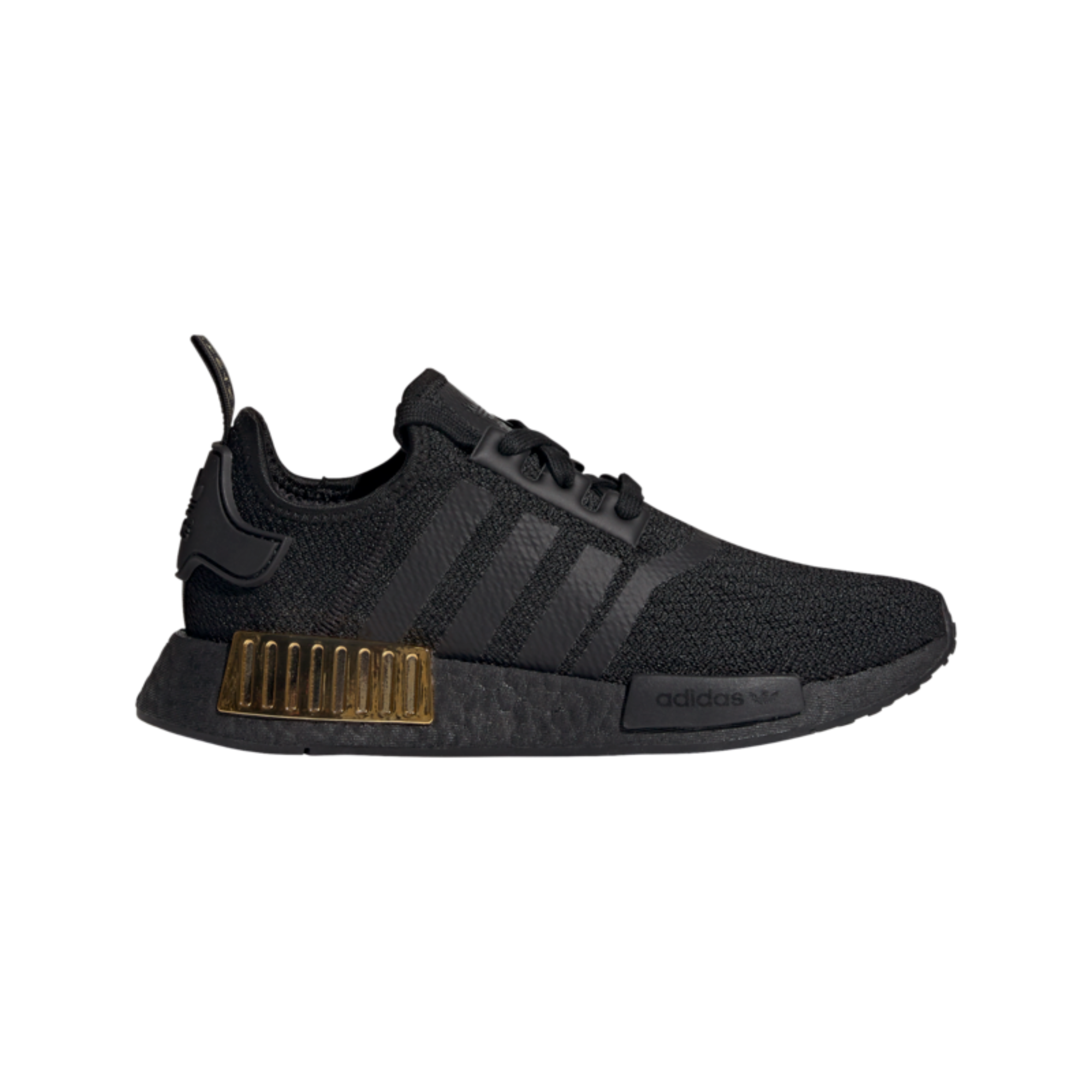 Women's NMD_R1 "Triple Black Gold Metallic"