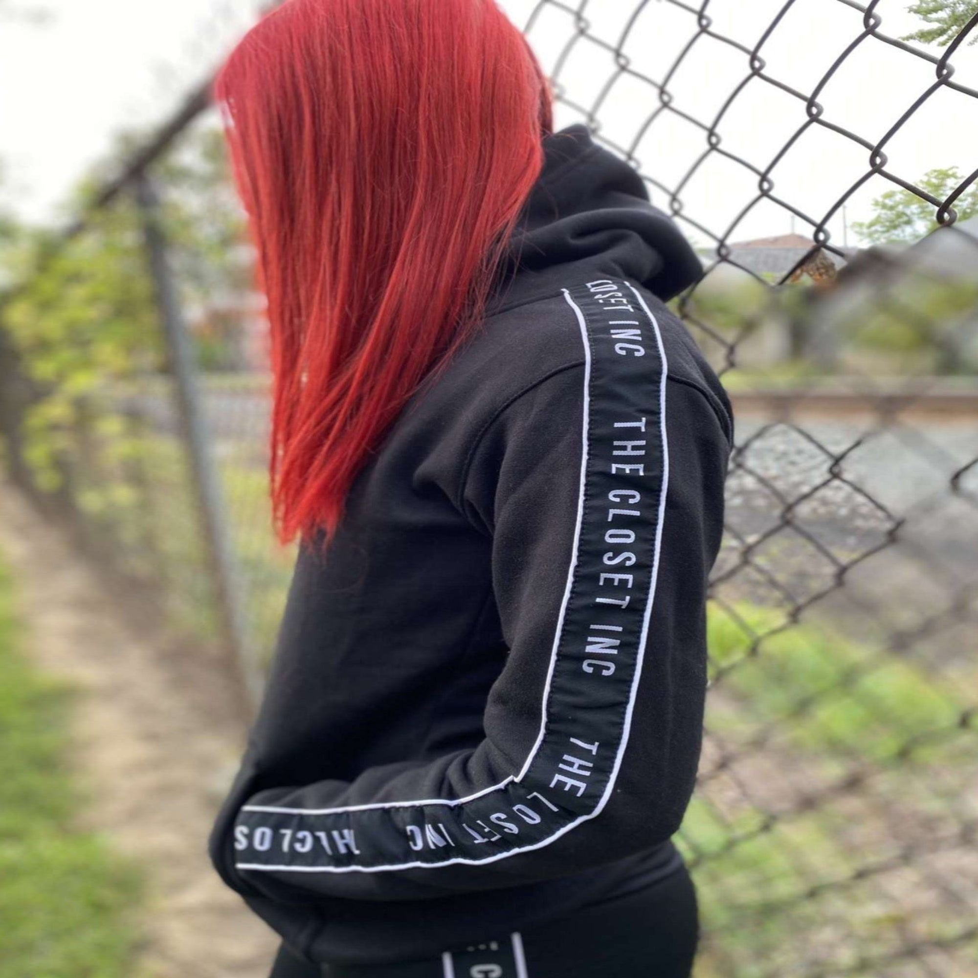 Women's The Closet Inc. Brand Hoodie - Black