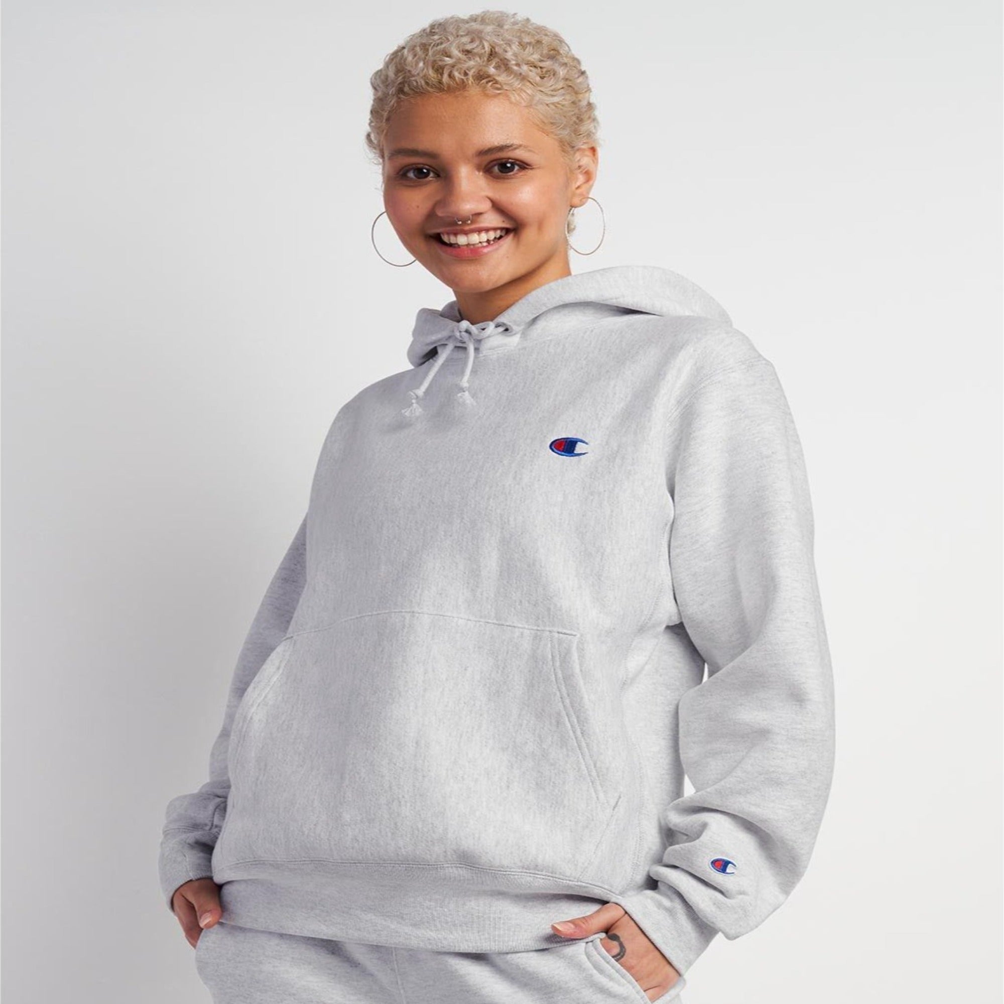 Champion Boyfriend Reverse Weave Pullover Hood