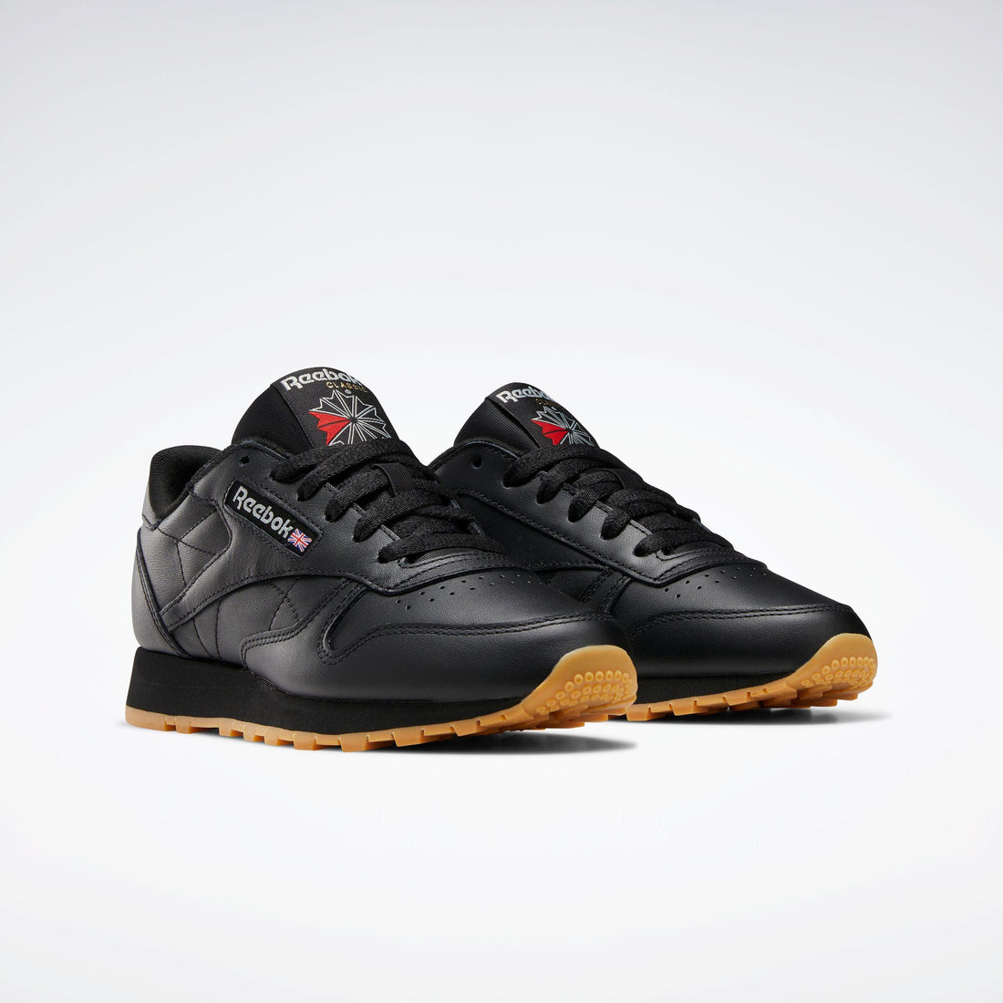 Big Kids' Reebok Classic Leather "Black Gum" (Unisex)