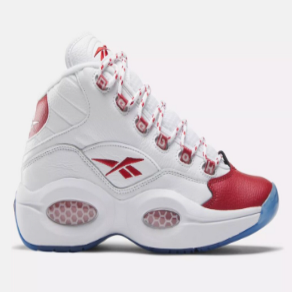 Men's Reebok Question Mid "Red Toe"