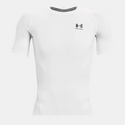 Men's Under Armour HeatGear® Short Sleeve "White/Black "