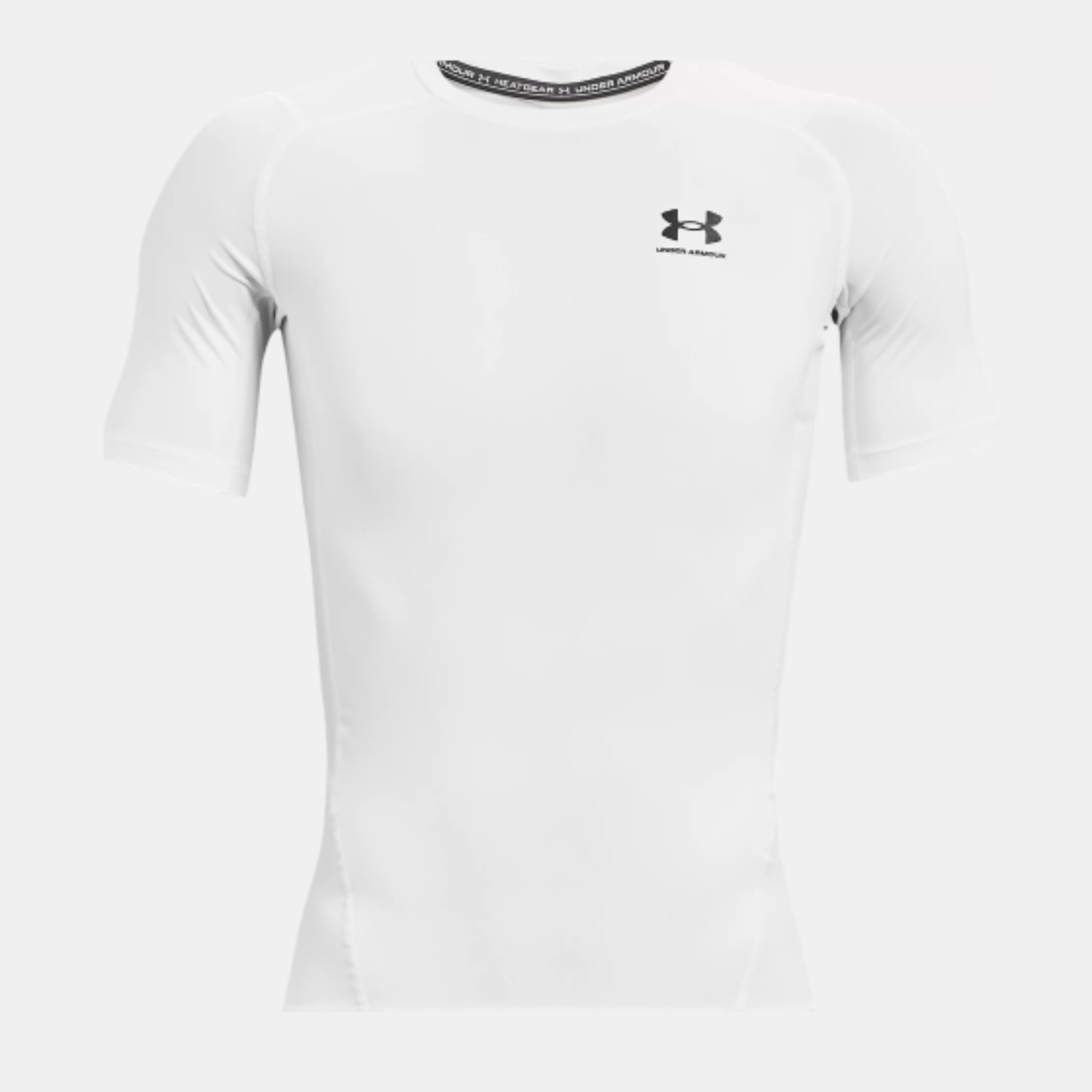 Men's Under Armour HeatGear® Short Sleeve "White/Black "