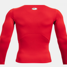 Men's Under Armour HeatGear® Long Sleeve "Red/White"