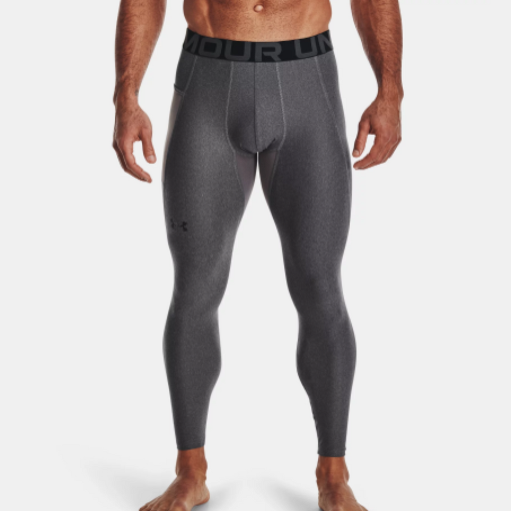 Men's Under Armour HeatGear® Leggings "Carbon Heather Black"