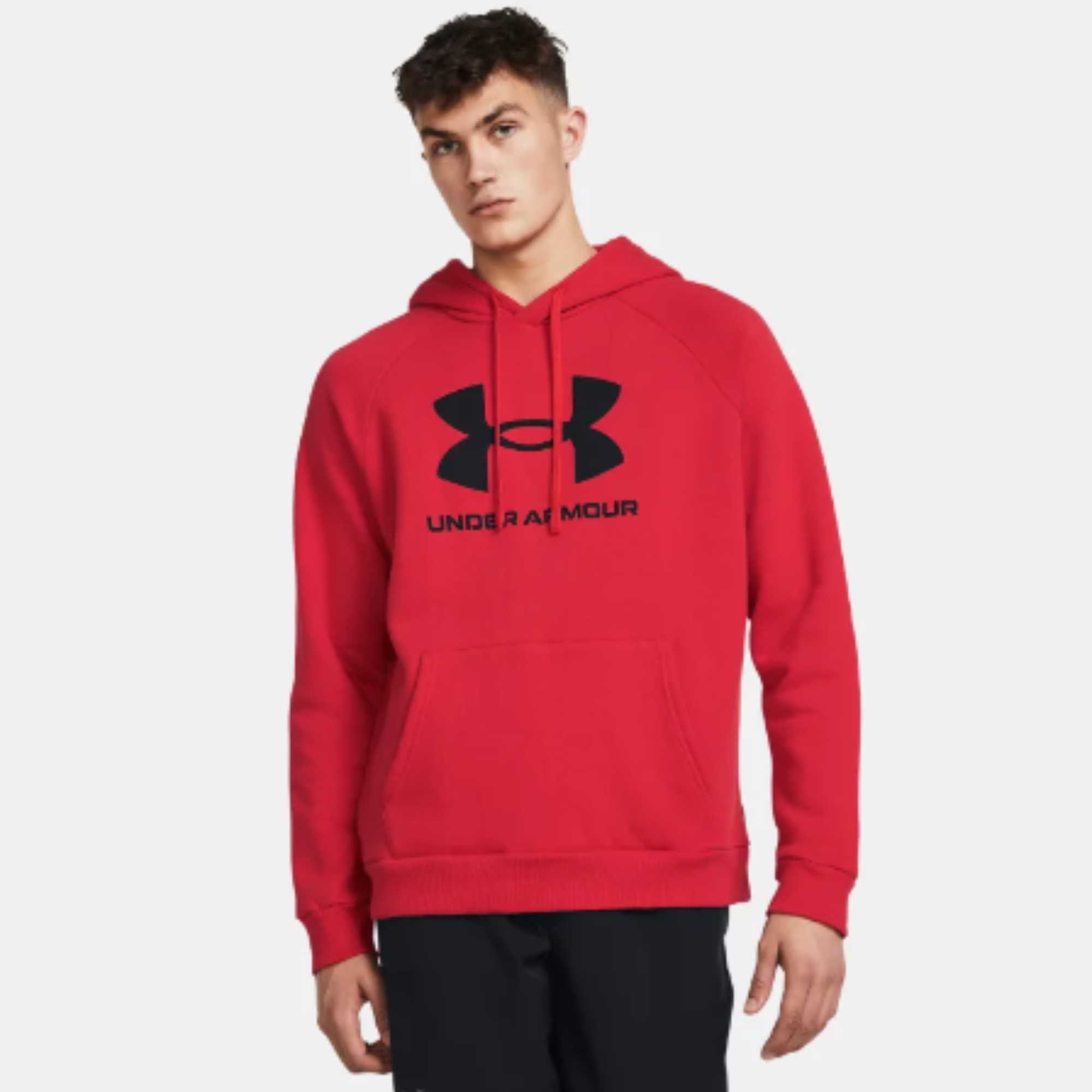 Men s Under Armour Rival Fleece Logo Hoodie The Closet Inc
