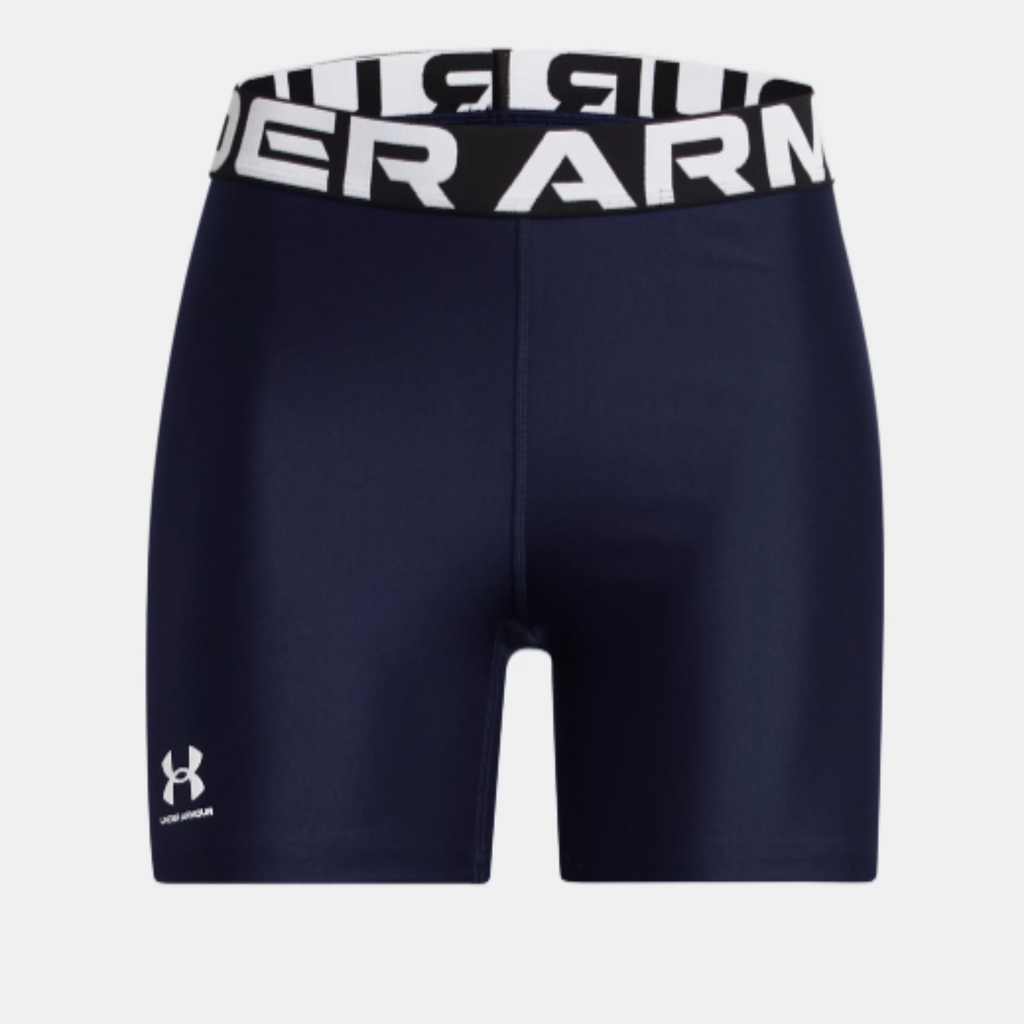 Women's Under Armour HeatGear® Middy Shorts (Midnight Navy)