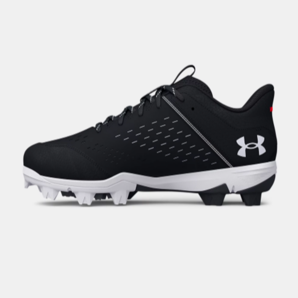 Men's Under Armour Leadoff Low RM Baseball Cleats "Black White"