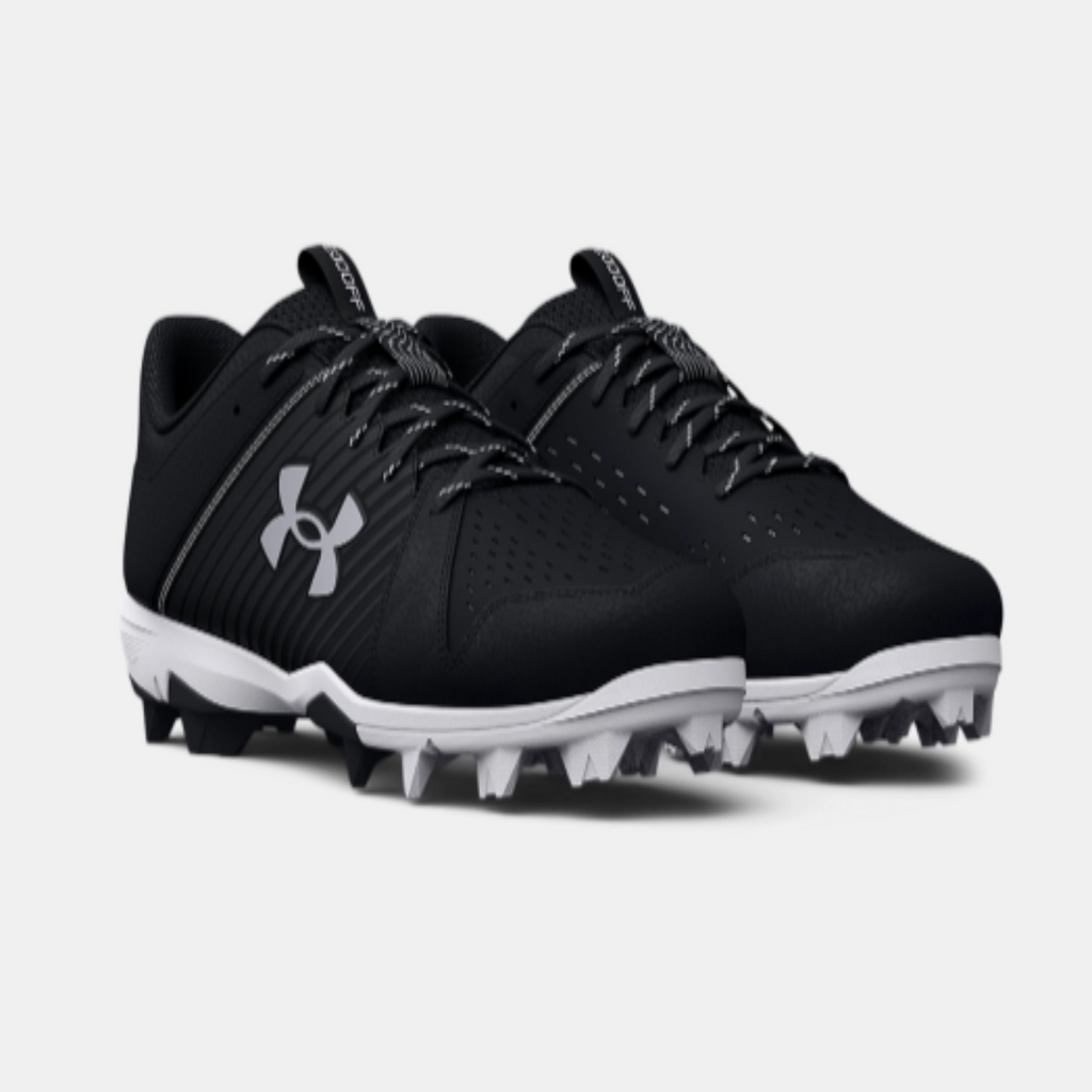 Men's Under Armour Leadoff Low RM Baseball Cleats "Black White"