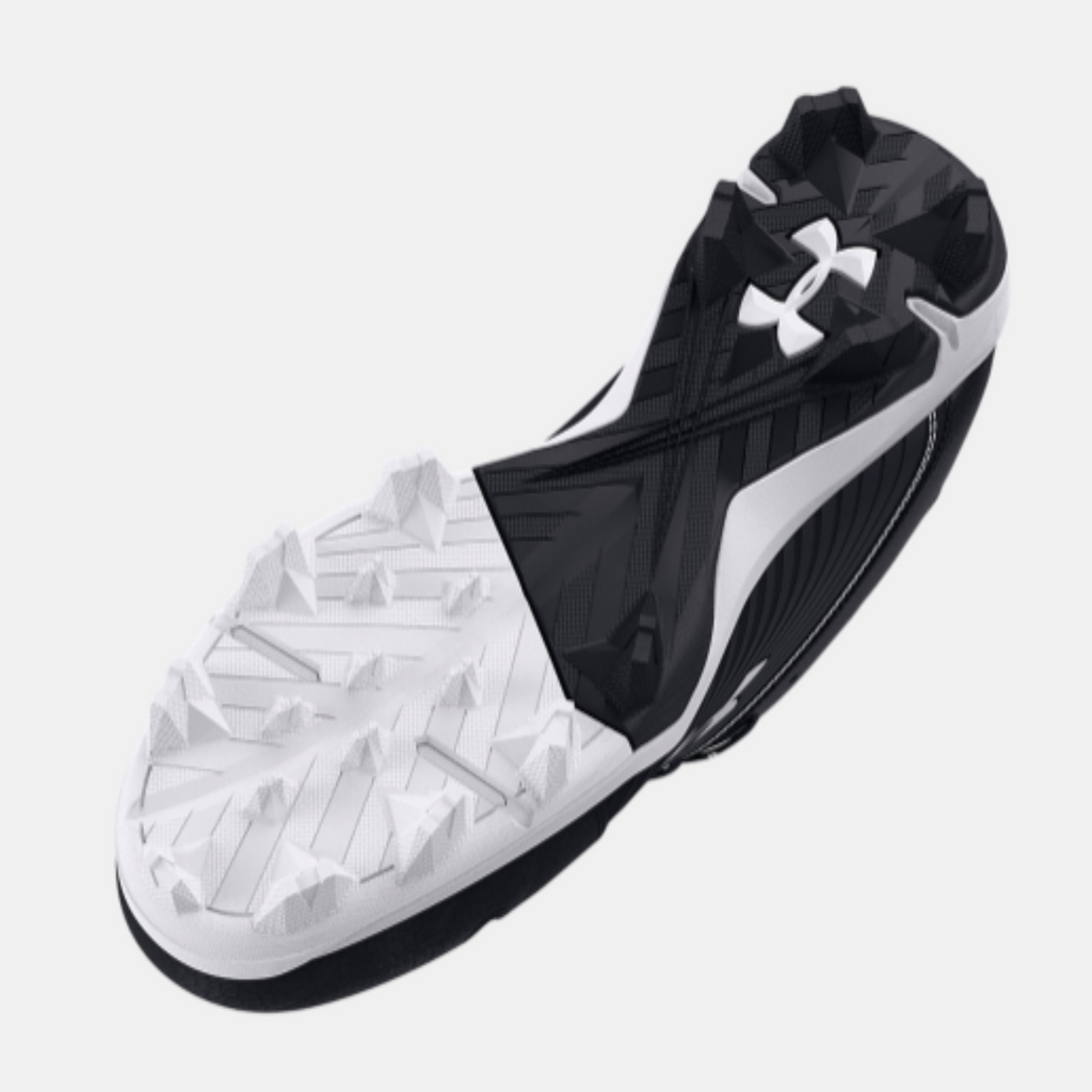 Men's Under Armour Leadoff Low RM Baseball Cleats "Black White"