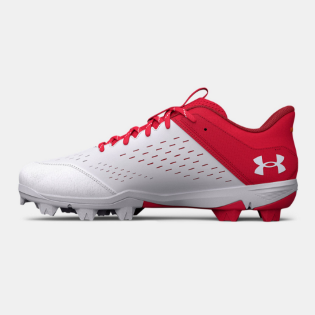 Men's Under Armour Leadoff Low RM Baseball Cleats "Red"
