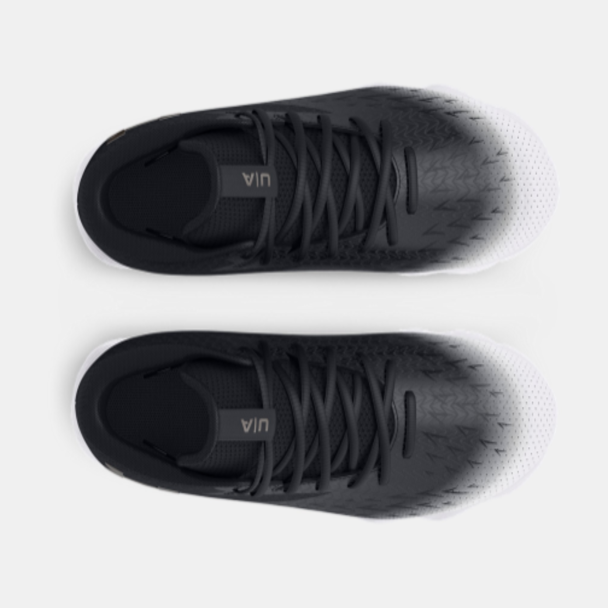 Men's Under Armour Spotlight Franchise 4 RM Football Cleats "Metallic Gun Black/White"