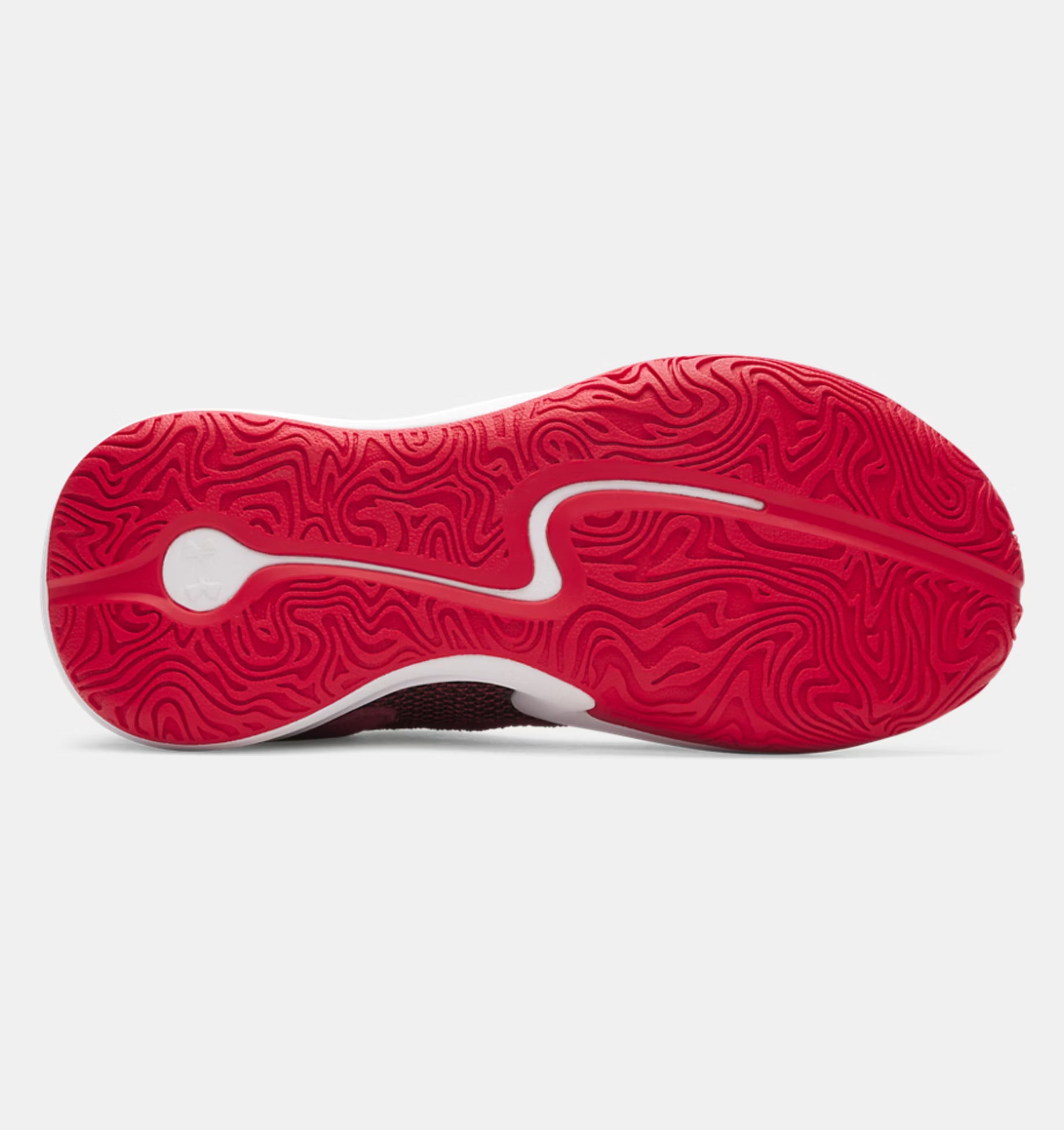 Big Kids' Under Armour Curry 3Z 25 Suede "Red White Black"