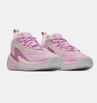 Big Kids' Under Armour Curry 3Z 25 Suede "Pink Dusk" (Unisex)
