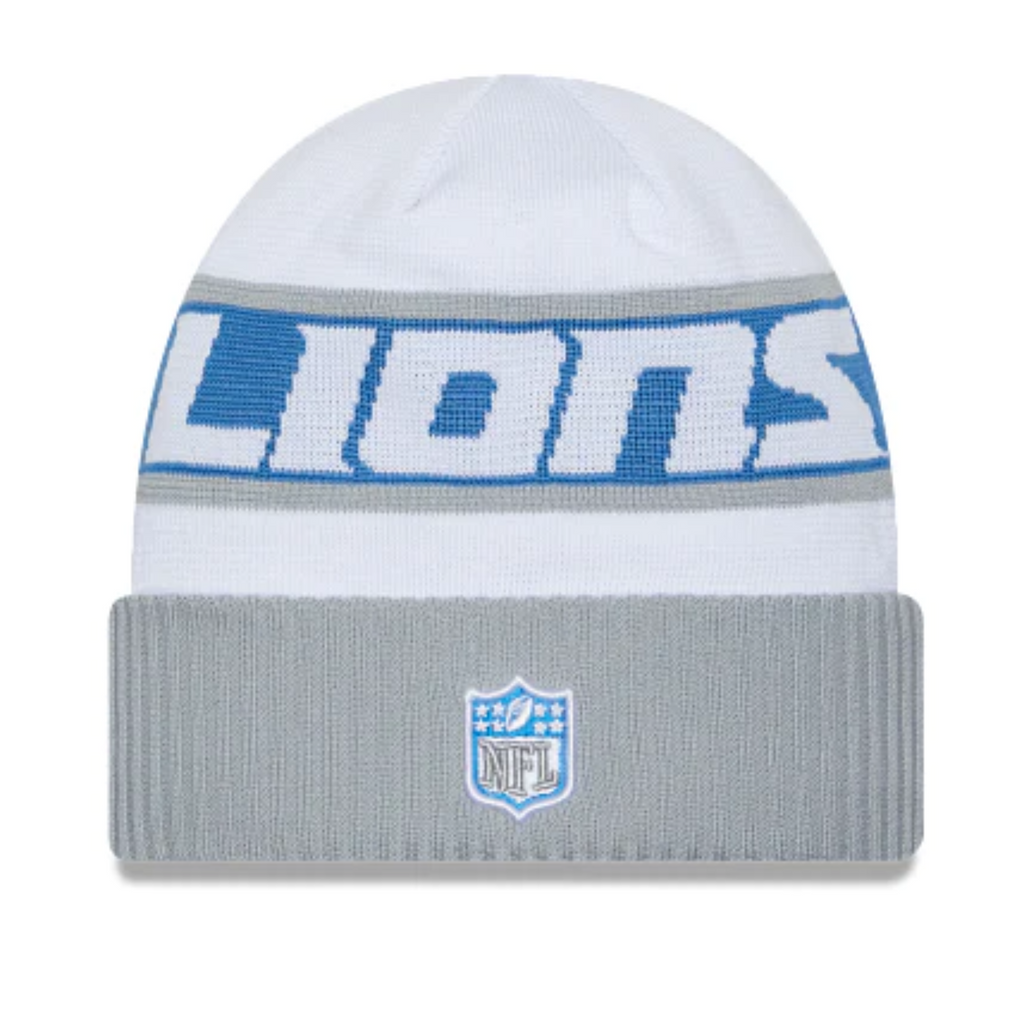New Era Detroit Lions Knit NFL Sideline Collection