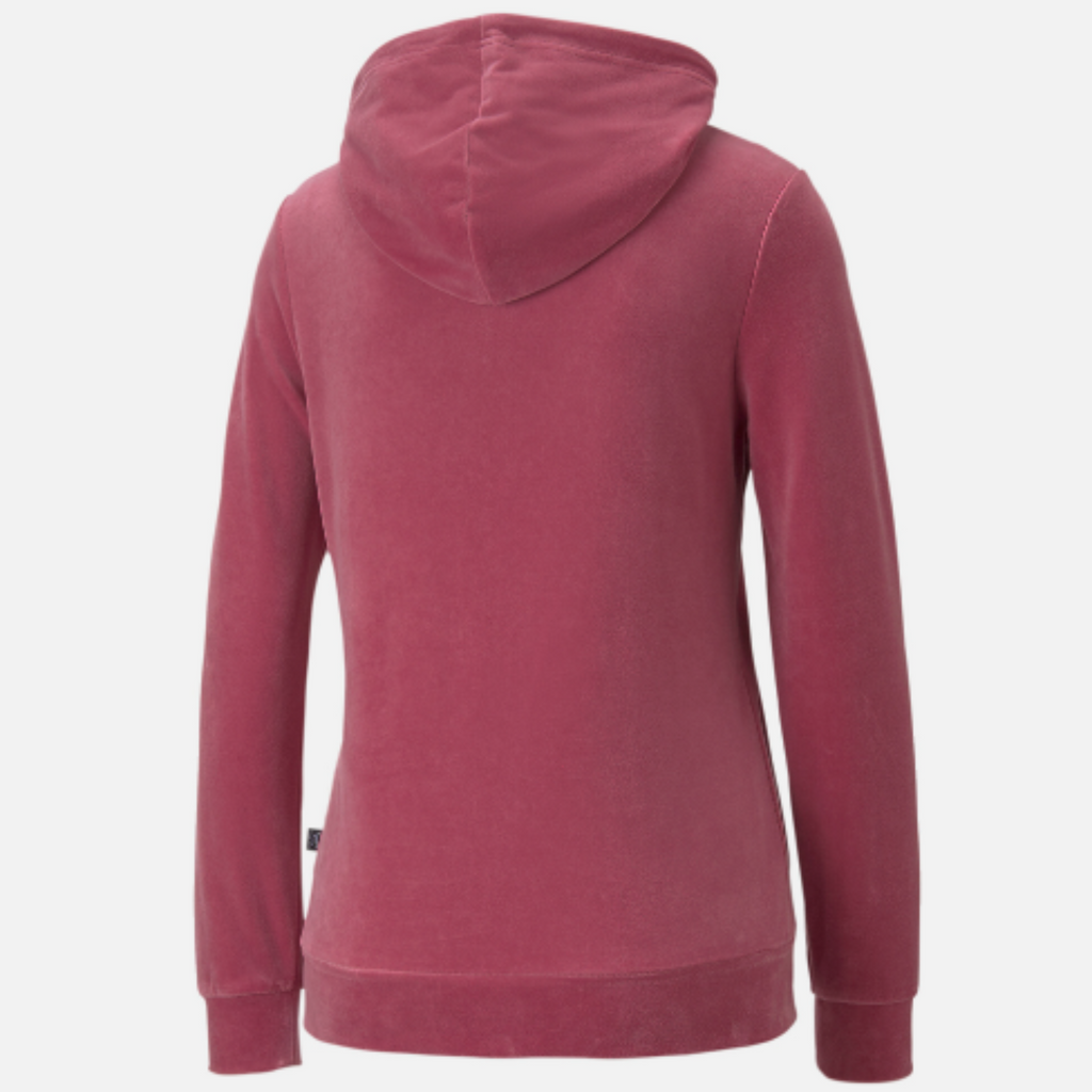 Women's Puma Essentials+ Velour Pullover Hoodie