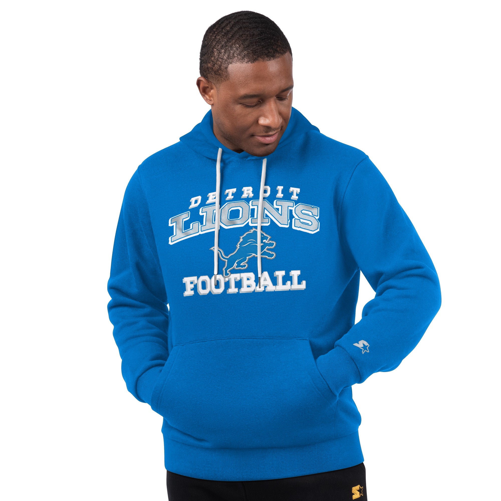 Men's Starter Detroit Lions Hoody
