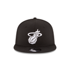 Miami Heat New Era Black & White 9FIFTY Snapback