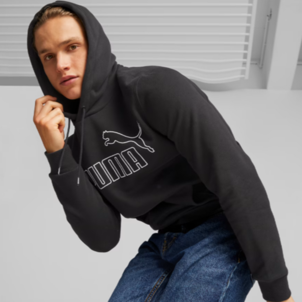 Men's Puma Essentials Elevated Hoodie Pullover