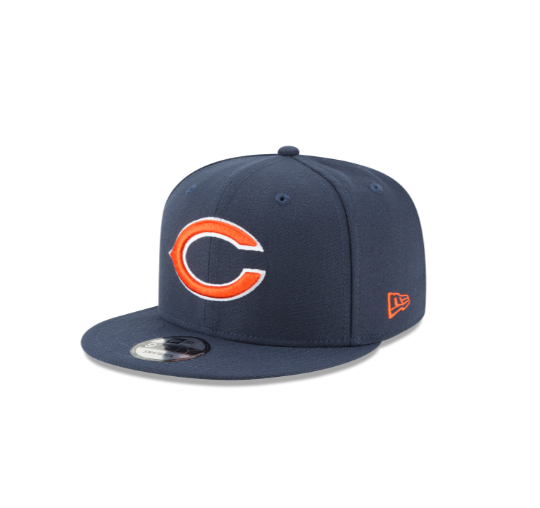 Chicago Bears New Era Navy/Orange 9Fifty Snapback