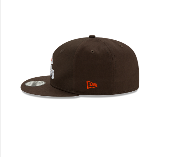 Cleveland Browns New Era Brown/Orange 9Fifty Snapback