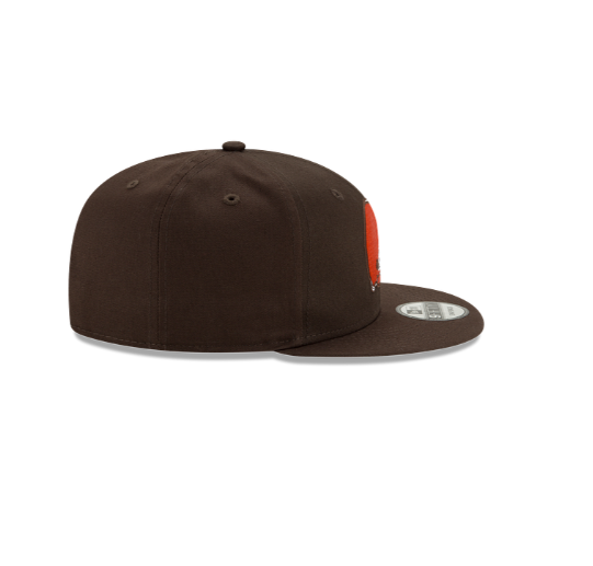 Cleveland Browns New Era Brown/Orange 9Fifty Snapback