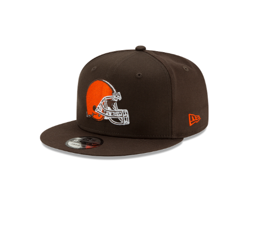 Cleveland Browns New Era Brown/Orange 9Fifty Snapback