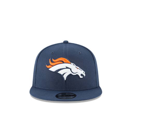 Denver Broncos Basic New Era Dark Navy 9FIFTY Snapback