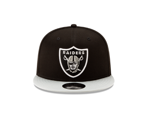 Las Vegas Raiders New Era Black & Grey 9FIFTY Snapback